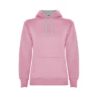 dames hoodie Roly light pink grey