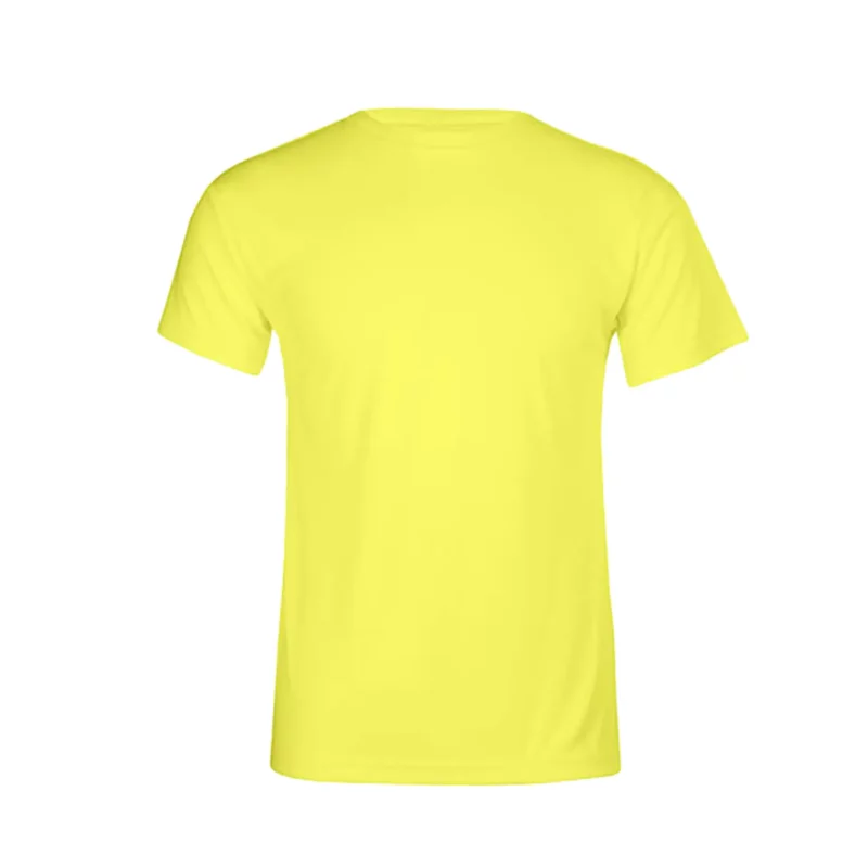 heren sport t shirt promodoro safety yellow