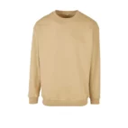 heren sweater build your brand beige
