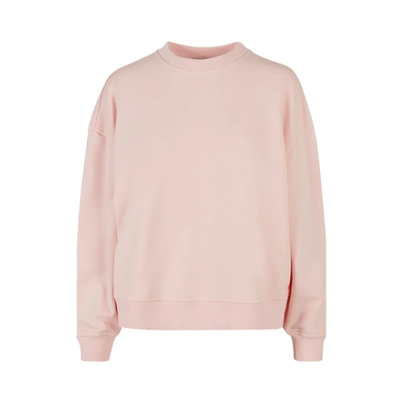 dames oversized sweater pink